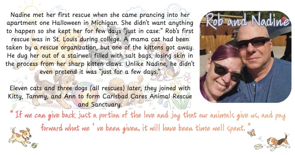 Rob And Nadine Bio